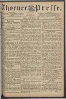 Thorner Presse 1889, Jg. VII, Nro. 252 + Beilage