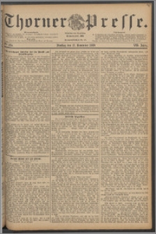Thorner Presse 1889, Jg. VII, Nro. 265
