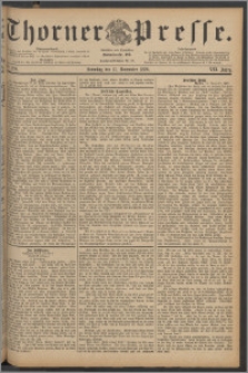 Thorner Presse 1889, Jg. VII, Nro. 270 + Beilage, Beilagenwerbung