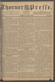 Thorner Presse 1889, Jg. VII, Nro. 283 + Extrablatt