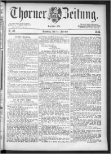 Thorner Zeitung 1886, Nro. 38