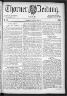 Thorner Zeitung 1886, Nro. 44