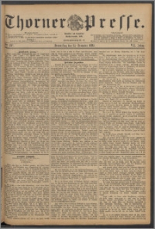 Thorner Presse 1889, Jg. VII, Nro. 297 + Beilage