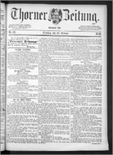 Thorner Zeitung 1886, Nro. 50