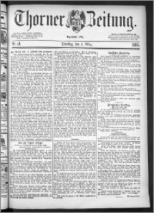 Thorner Zeitung 1886, Nro. 51