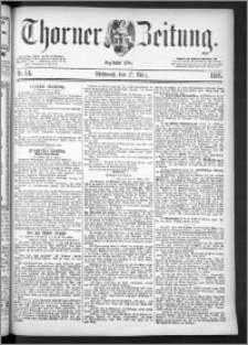 Thorner Zeitung 1886, Nro. 64