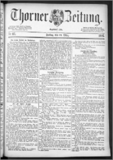 Thorner Zeitung 1886, Nro. 66