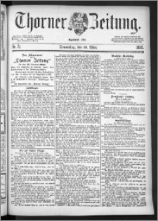 Thorner Zeitung 1886, Nro. 71
