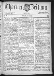 Thorner Zeitung 1886, Nro. 104