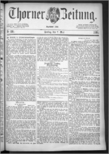 Thorner Zeitung 1886, Nro. 106