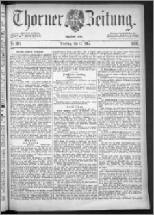 Thorner Zeitung 1886, Nro. 109