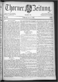 Thorner Zeitung 1886, Nro. 110