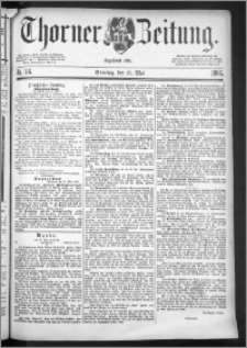 Thorner Zeitung 1886, Nro. 114