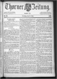 Thorner Zeitung 1886, Nro. 115