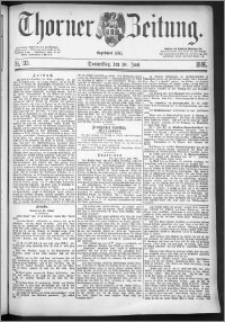Thorner Zeitung 1886, Nro. 133