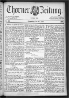 Thorner Zeitung 1886, Nro. 135