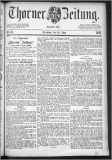 Thorner Zeitung 1886, Nro. 141