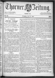 Thorner Zeitung 1886, Nro. 142