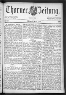 Thorner Zeitung 1886, Nro. 155