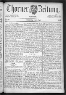Thorner Zeitung 1886, Nro. 156