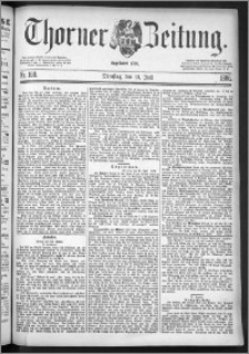 Thorner Zeitung 1886, Nro. 160