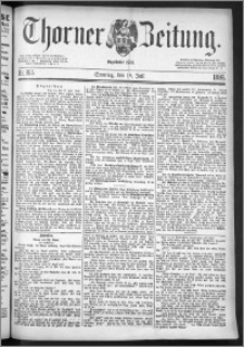 Thorner Zeitung 1886, Nro. 165