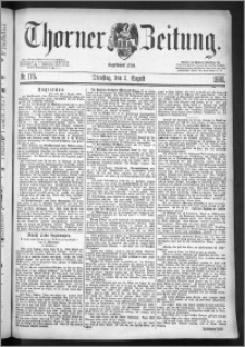 Thorner Zeitung 1886, Nro. 178