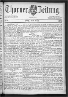 Thorner Zeitung 1886, Nro. 181