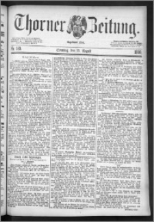 Thorner Zeitung 1886, Nro. 189