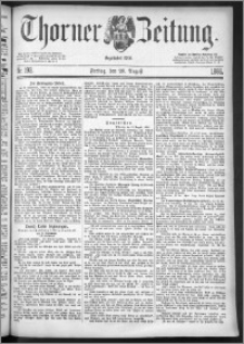 Thorner Zeitung 1886, Nro. 193
