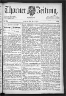 Thorner Zeitung 1886, Nro. 195