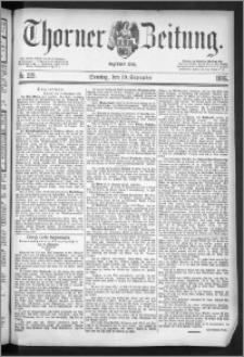 Thorner Zeitung 1886, Nro. 219