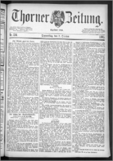 Thorner Zeitung 1886, Nro. 234