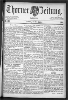 Thorner Zeitung 1886, Nro. 244