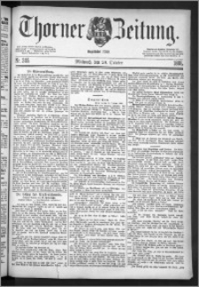 Thorner Zeitung 1886, Nro. 245