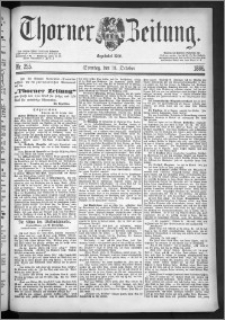 Thorner Zeitung 1886, Nro. 255