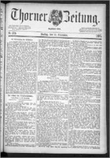 Thorner Zeitung 1886, Nro. 265