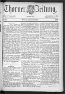 Thorner Zeitung 1886, Nro. 267
