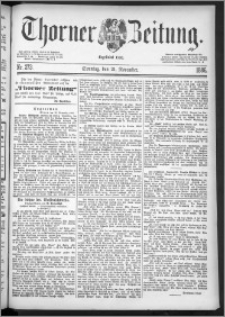 Thorner Zeitung 1886, Nro. 273