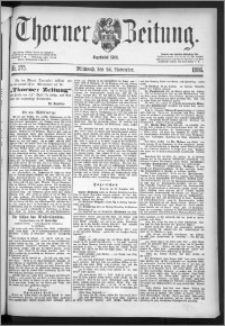 Thorner Zeitung 1886, Nro. 275