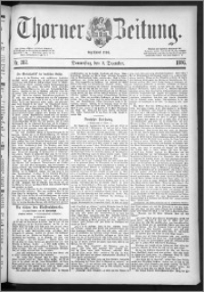 Thorner Zeitung 1886, Nro. 282