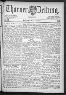 Thorner Zeitung 1886, Nro. 290