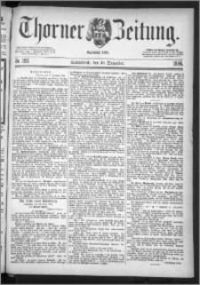 Thorner Zeitung 1886, Nro. 296