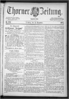 Thorner Zeitung 1886, Nro. 298