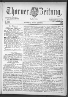 Thorner Zeitung 1886, Nro. 305