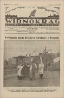 Widnokrąg : ilustrowany kurier tygodniowy, 1925.09.19 nr 15