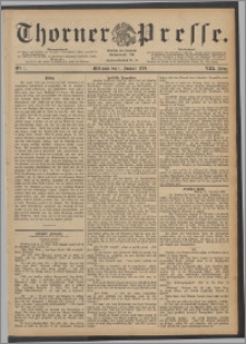 Thorner Presse 1890, Jg. VIII, Nro. 1 + Beilage
