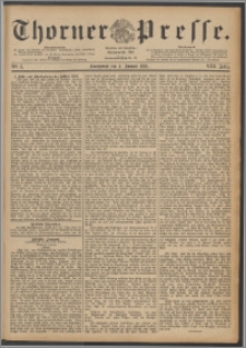 Thorner Presse 1890, Jg. VIII, Nro. 3