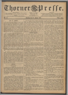 Thorner Presse 1890, Jg. VIII, Nro. 22 + Beilage