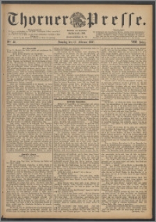 Thorner Presse 1890, Jg. VIII, Nro. 40